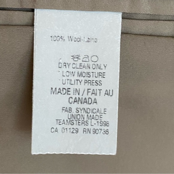 Ralph Lauren Wool Houndstooth 2 Button Blazer Sport Jacket Suit Coat Mens 44 R - Picture 8 of 13